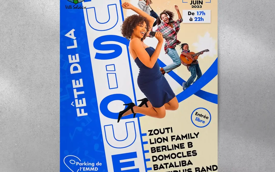 Affiche fête de la musique