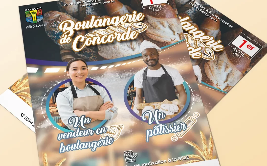 Affiche boulangerie