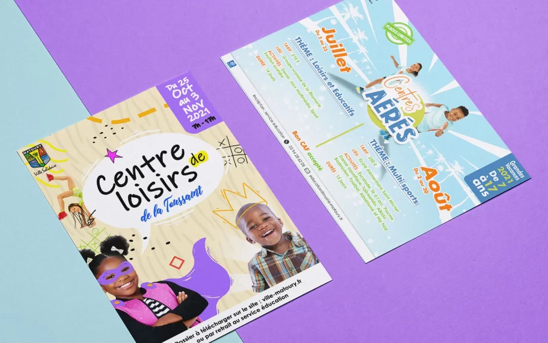 Affiche Centre de loisirs